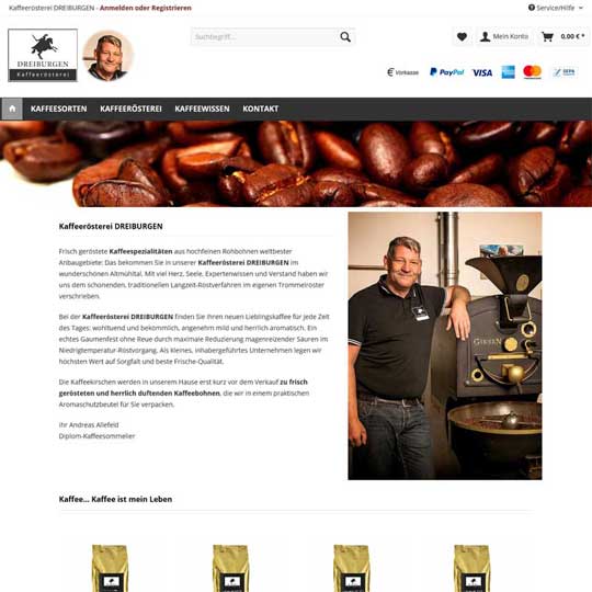 Kaffeeroesterei-dreiburgen.de